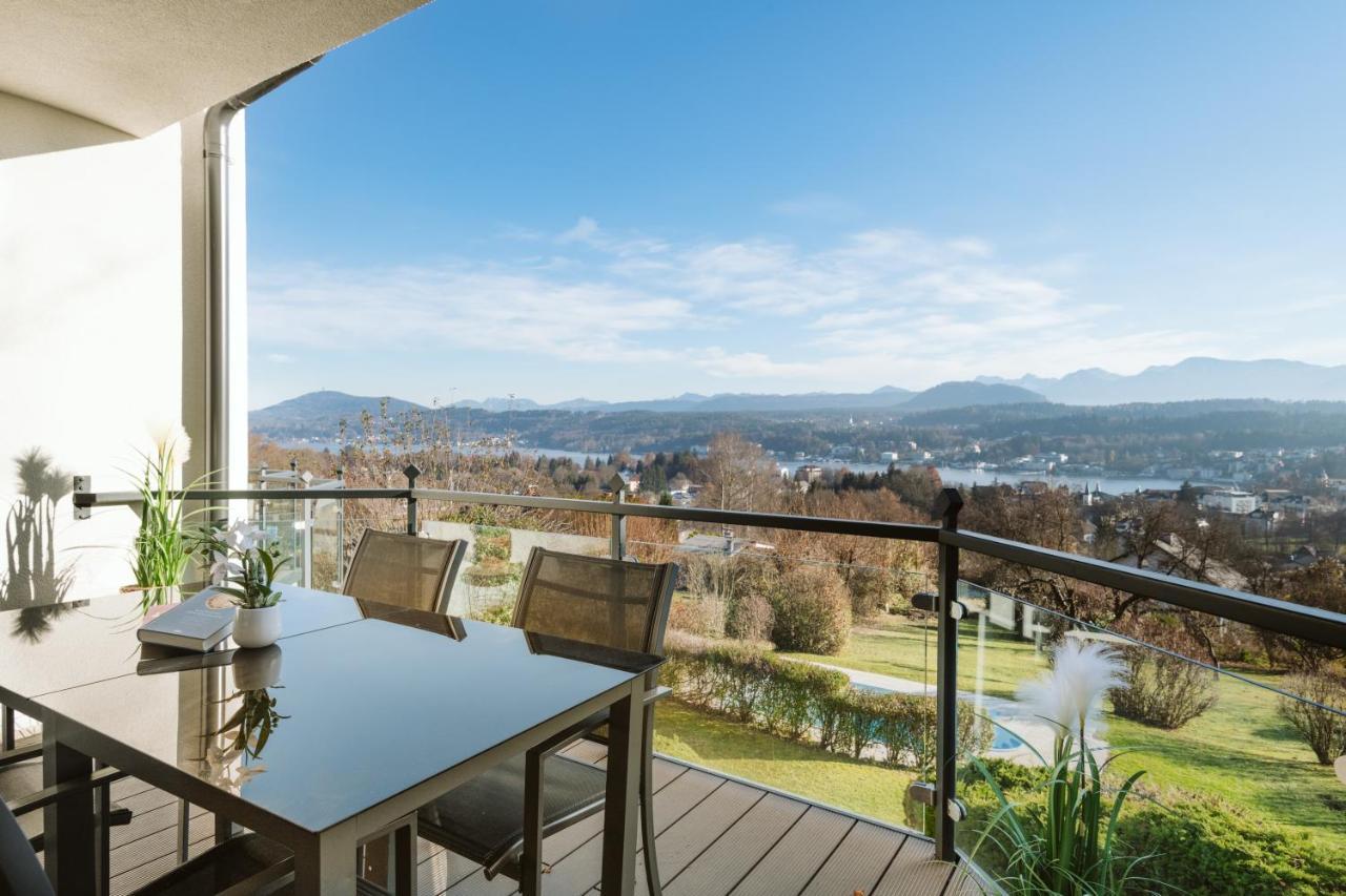 Haus Aussicht - Ferienwohnungen Velden فيلدين ام ورثرسي المظهر الخارجي الصورة
