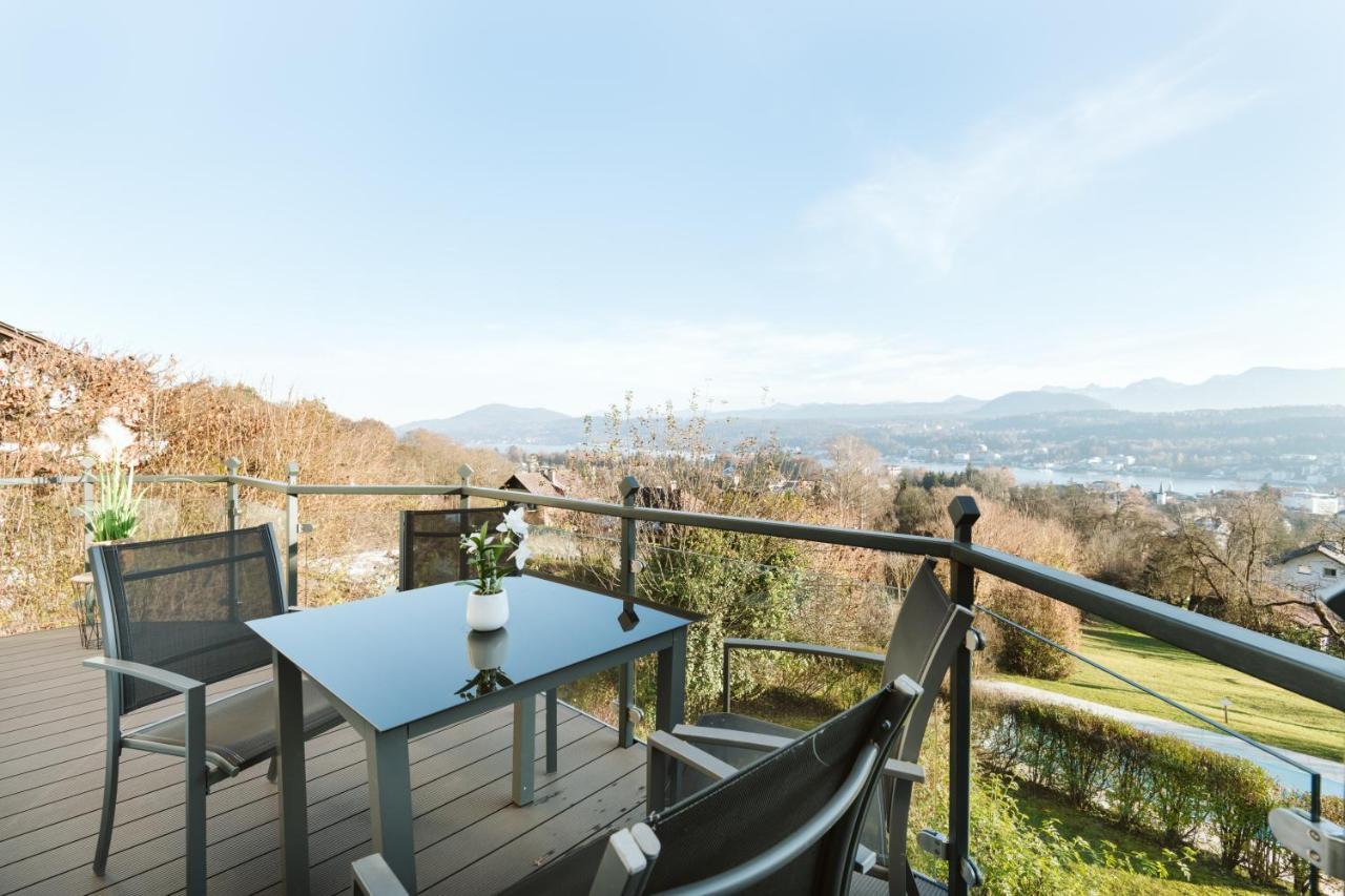 Haus Aussicht - Ferienwohnungen Velden فيلدين ام ورثرسي المظهر الخارجي الصورة