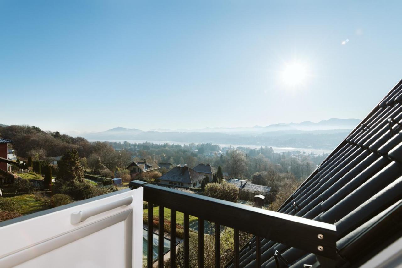 Haus Aussicht - Ferienwohnungen Velden فيلدين ام ورثرسي المظهر الخارجي الصورة