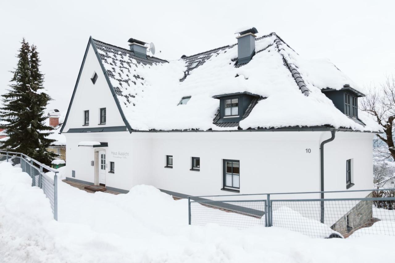Haus Aussicht - Ferienwohnungen Velden فيلدين ام ورثرسي المظهر الخارجي الصورة