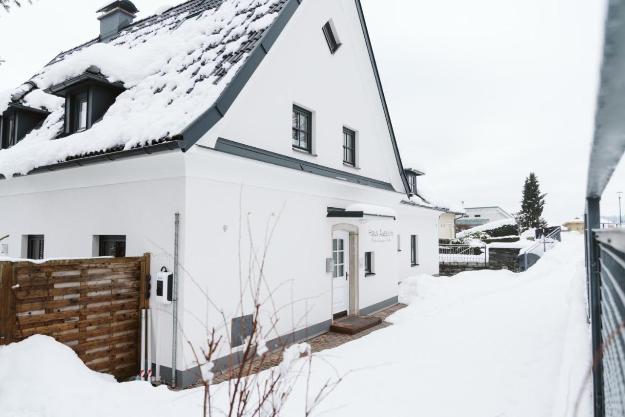 Haus Aussicht - Ferienwohnungen Velden فيلدين ام ورثرسي المظهر الخارجي الصورة